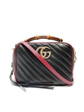 Gucci Shoulder Bag GG Marmont Bamboo